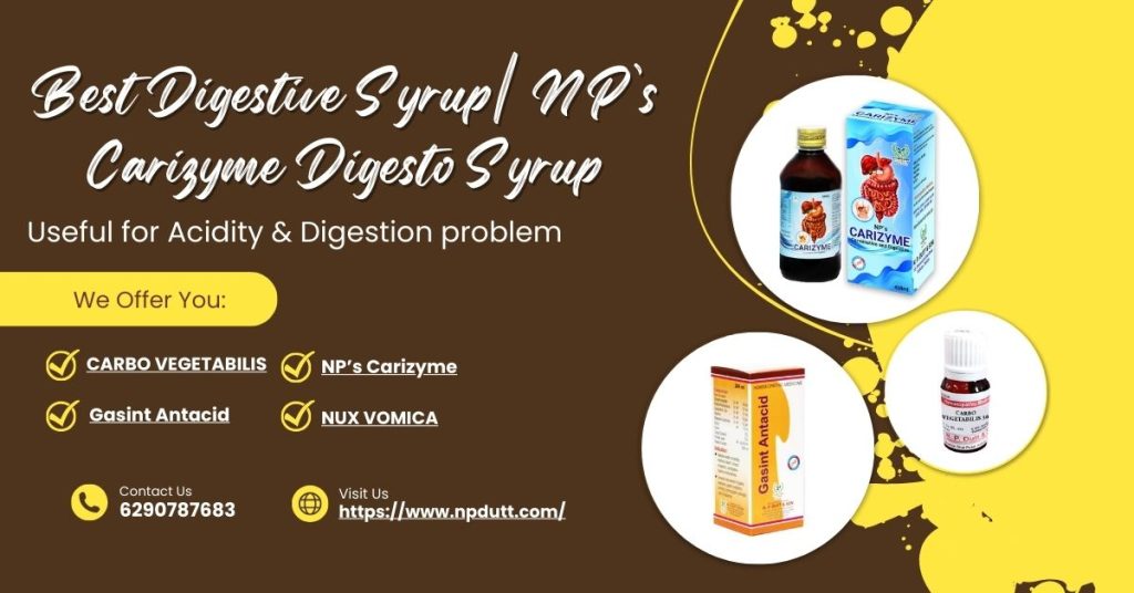 Best Digestive Syrup NP’s Carizyme Digesto Syrup